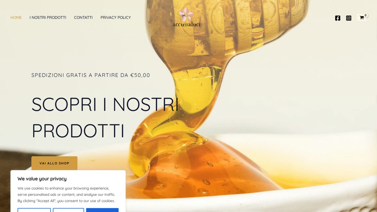 Anteprima del sito Accussi Duci