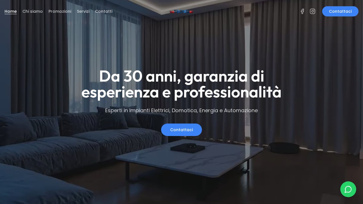 Anteprima del sito Tecnel Impianti