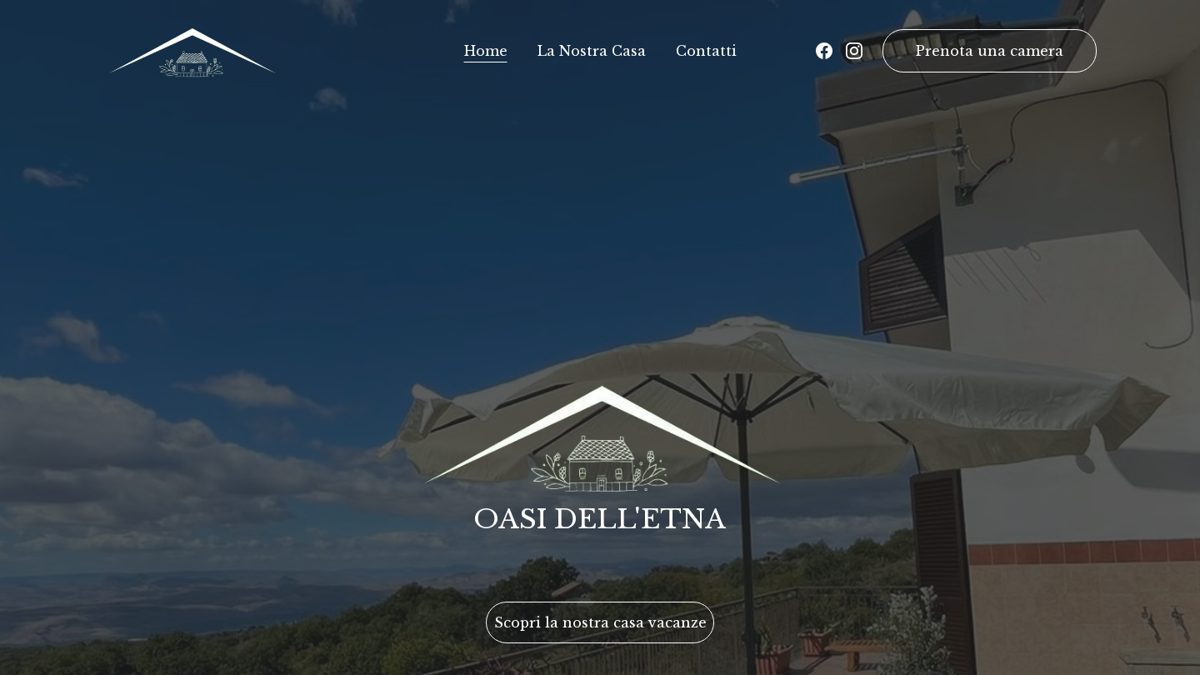 Anteprima del sito Oasi dell'Etna